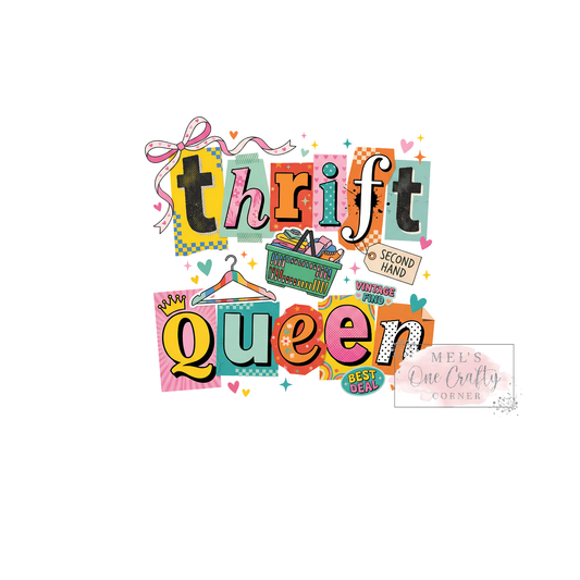 Thrift Queen - DTF Transfer