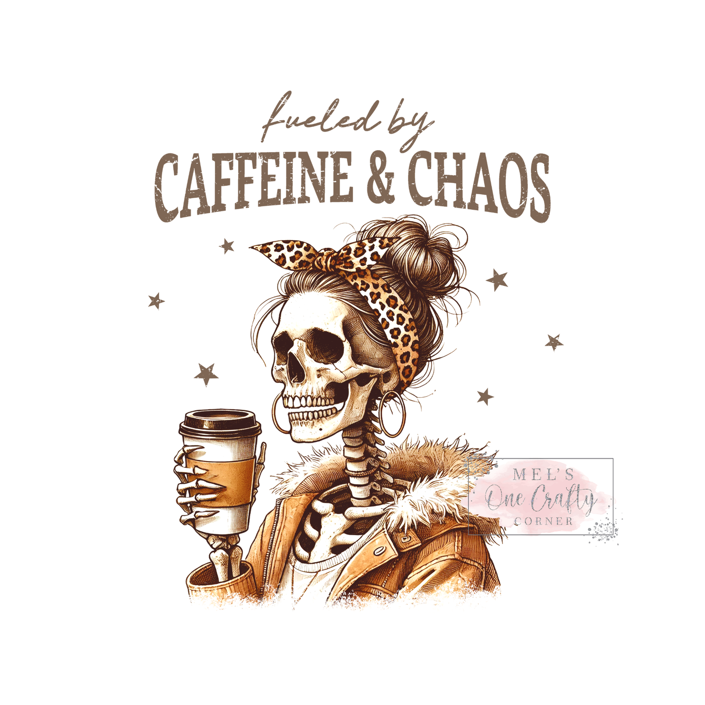 Coffee & Chaos - DTF Transfer