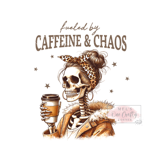 Coffee & Chaos - DTF Transfer