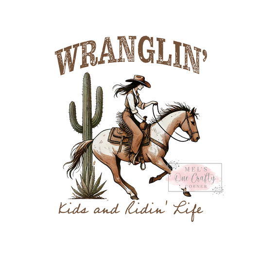 Wrangling Kids - DTF Transfer