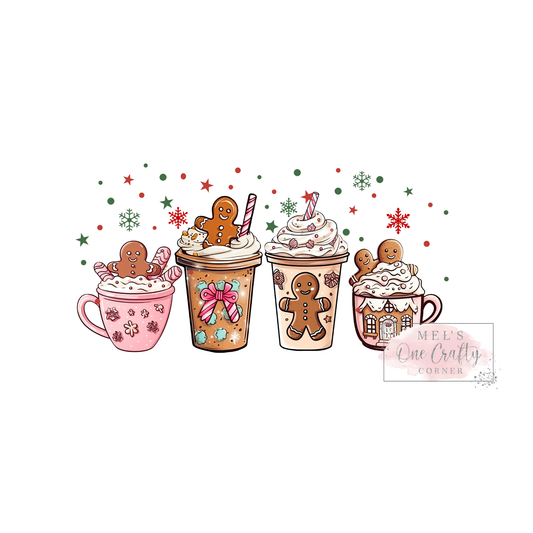 Christmas Coffee - DTF Transfer
