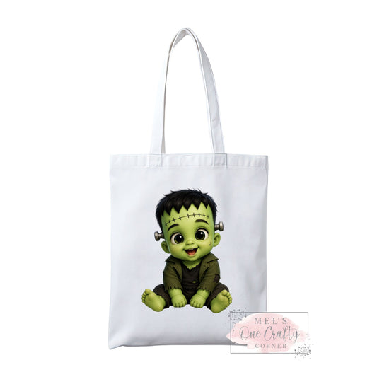 Baby Frankenstein Tote Bag