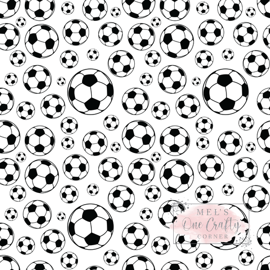 12x12 Vinyl Sheet - Soccer