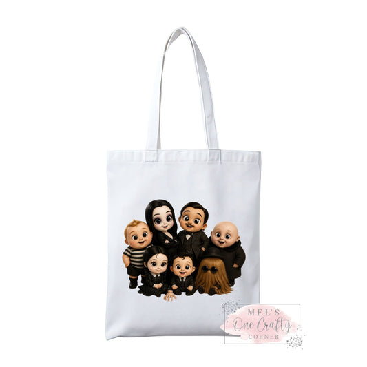 Baby Addams Family Tote Bag