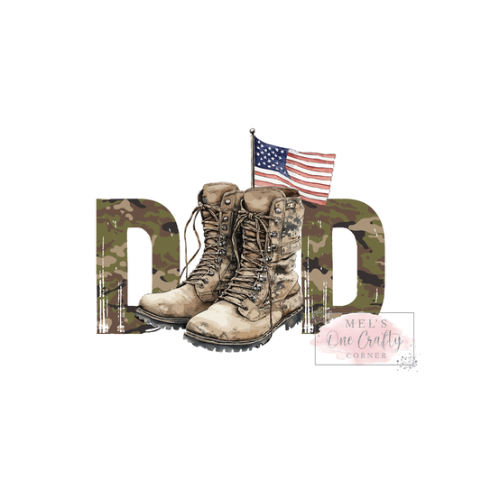 Military Dad - DTF Transfer