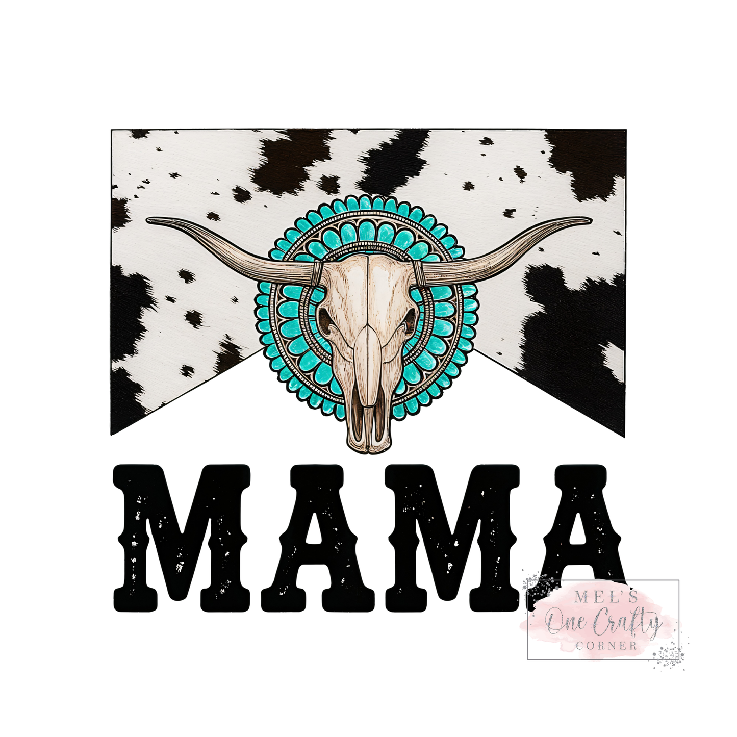 Western Cow Mama - DTF Transfer