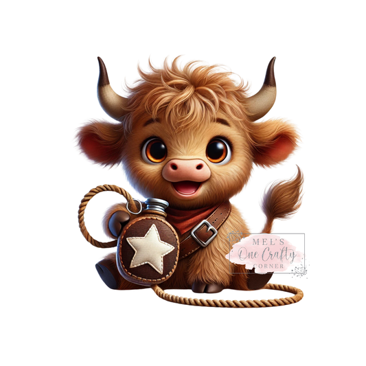 Baby Highland - DTF Transfer