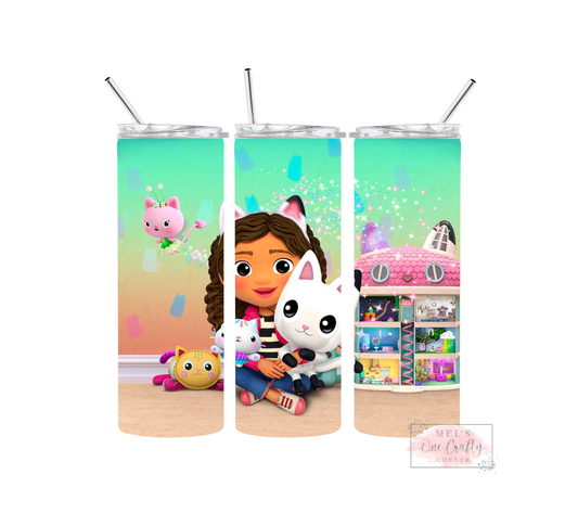 Sublimation Print Tumbler - Gabby 19