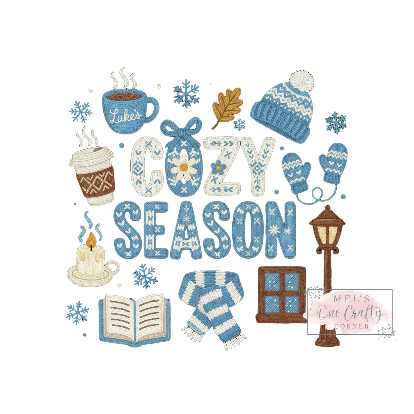 Snowy Season - DTF Transfer