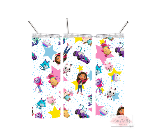 Sublimation Print Tumbler - Gabby 15