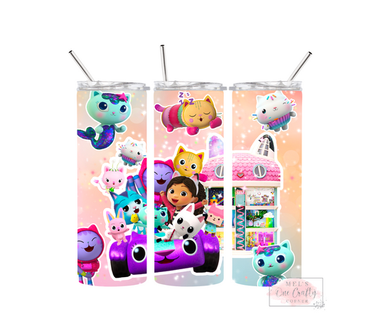 Sublimation Print Tumbler - Gabby 2