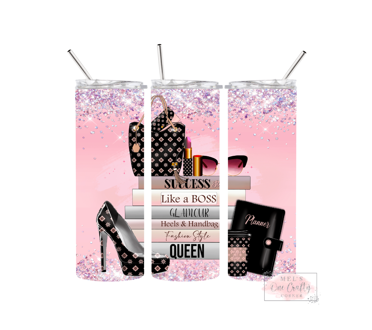 Sublimation Print Tumbler Wrap - Boss Lady