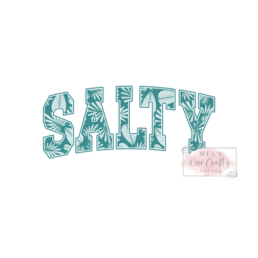 Salty Turquoise  - DTF Transfer