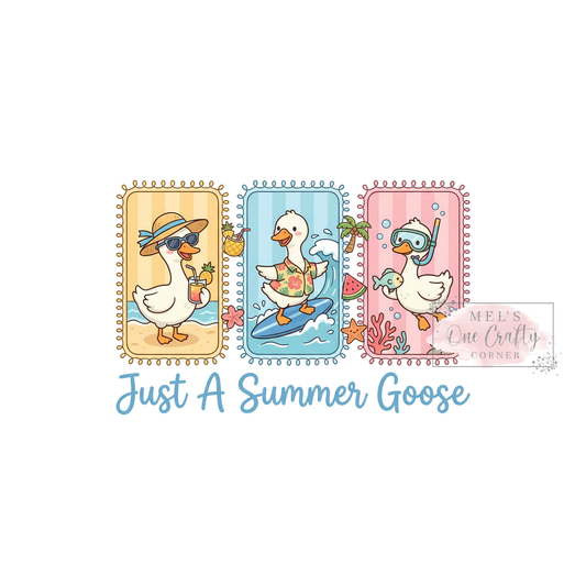 Just a Summer Goose - DTF Transfer