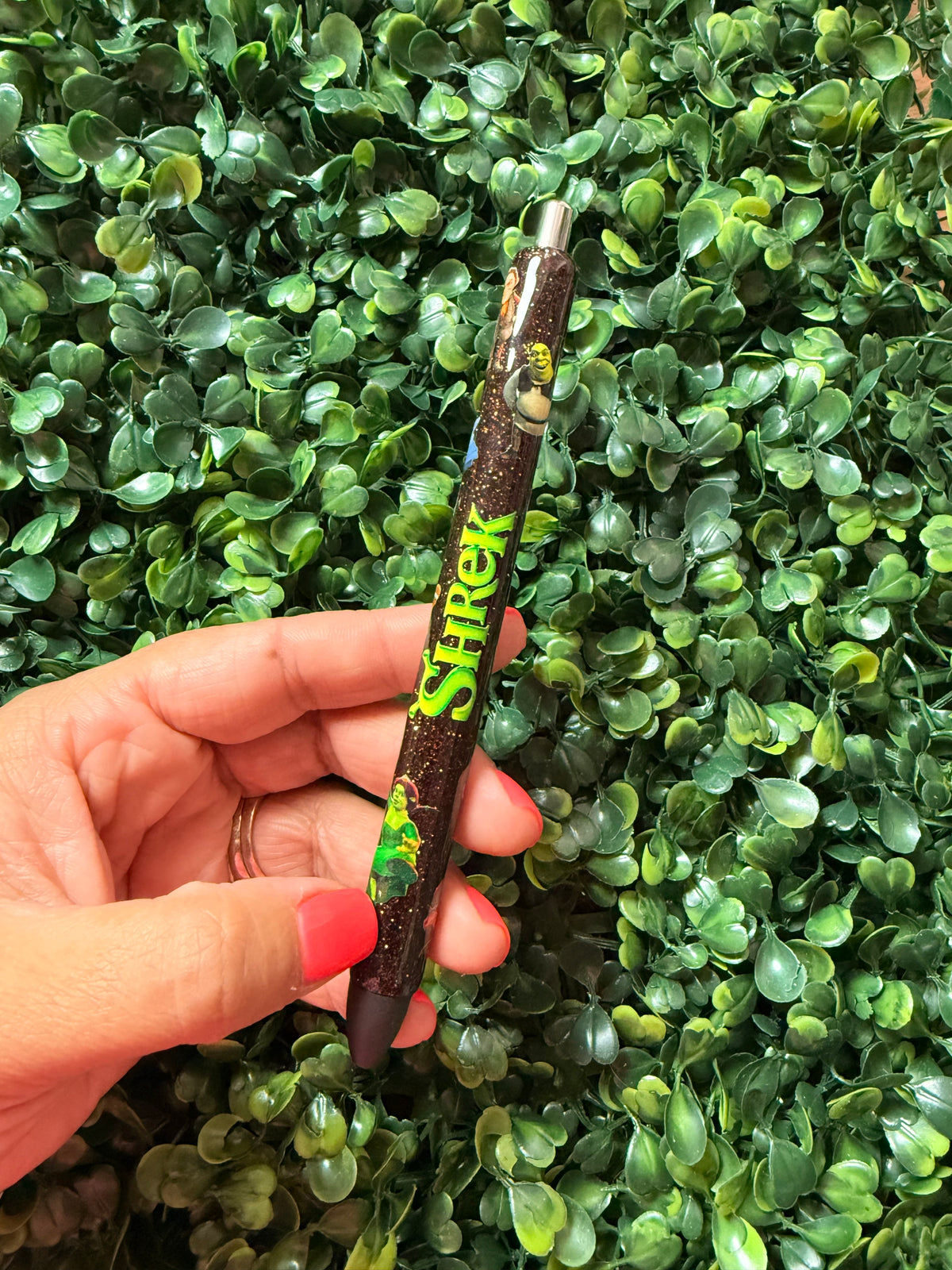 Shrek Glitter Pen