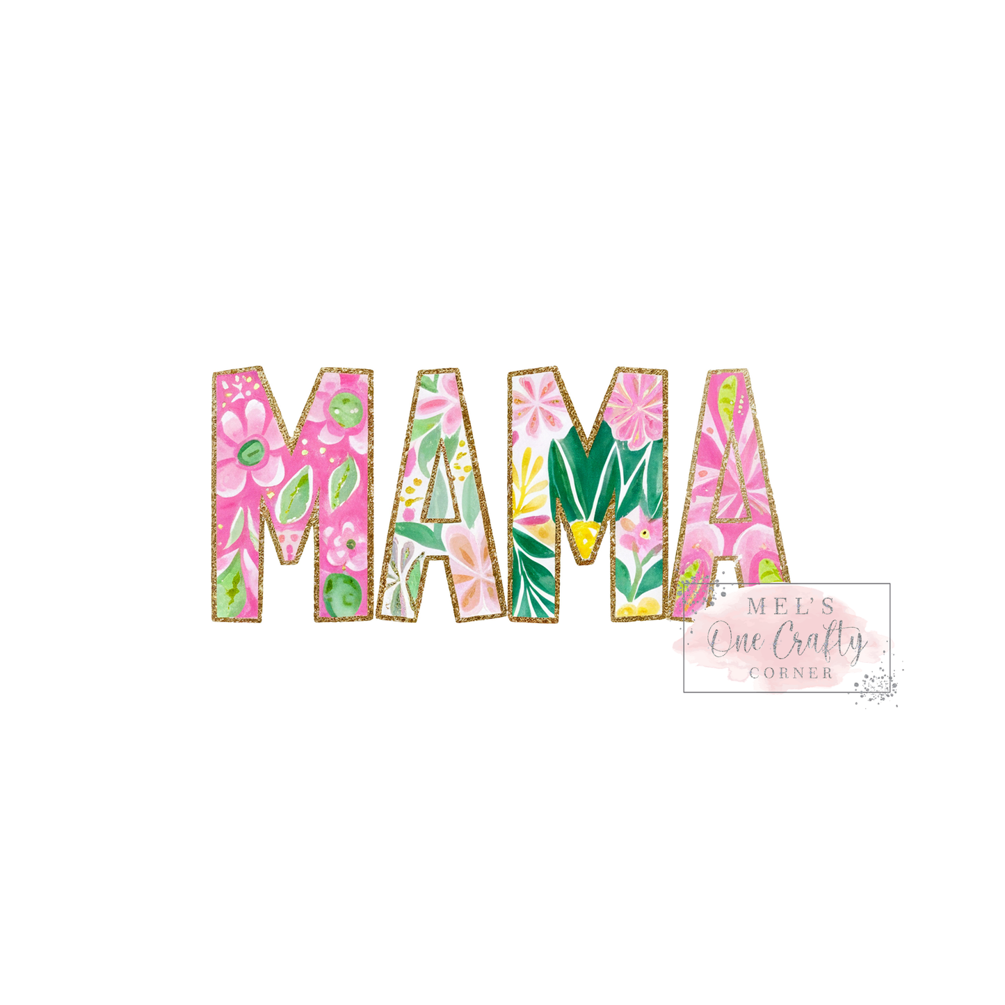 Mama Flamingo - DTF Transfer