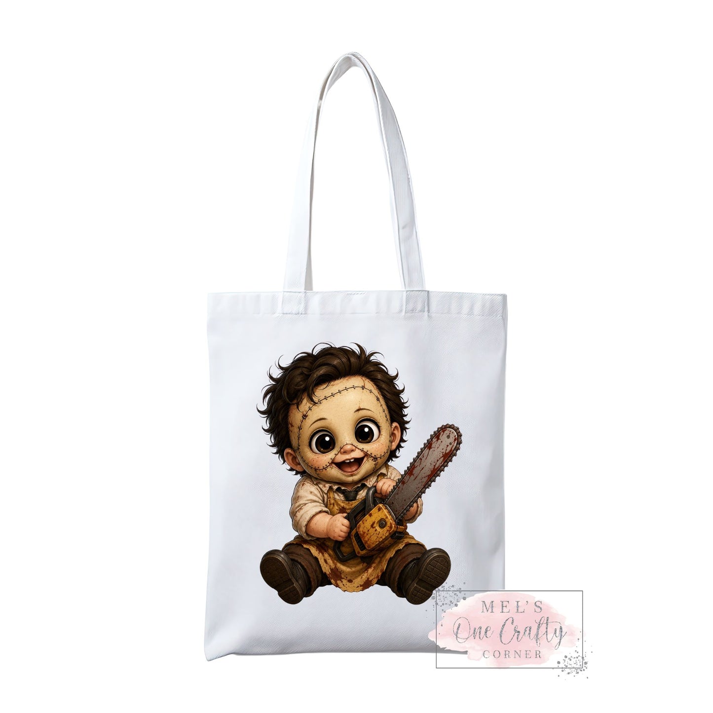 Baby Leatherface Tote Bag