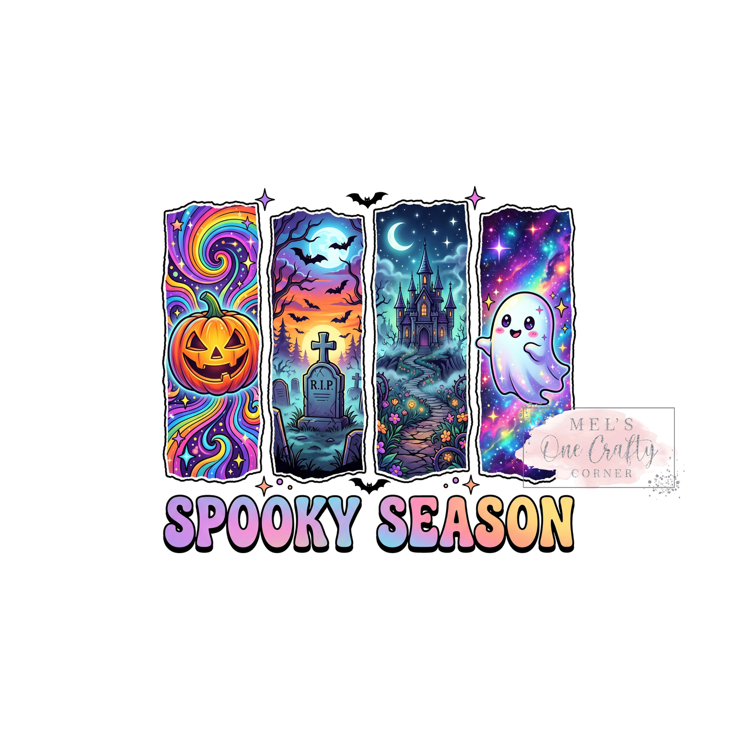 Neon Spooky Season - DTF Transfer