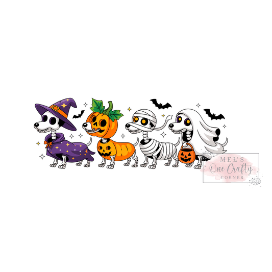 Halloween Dogs - DTF Transfer