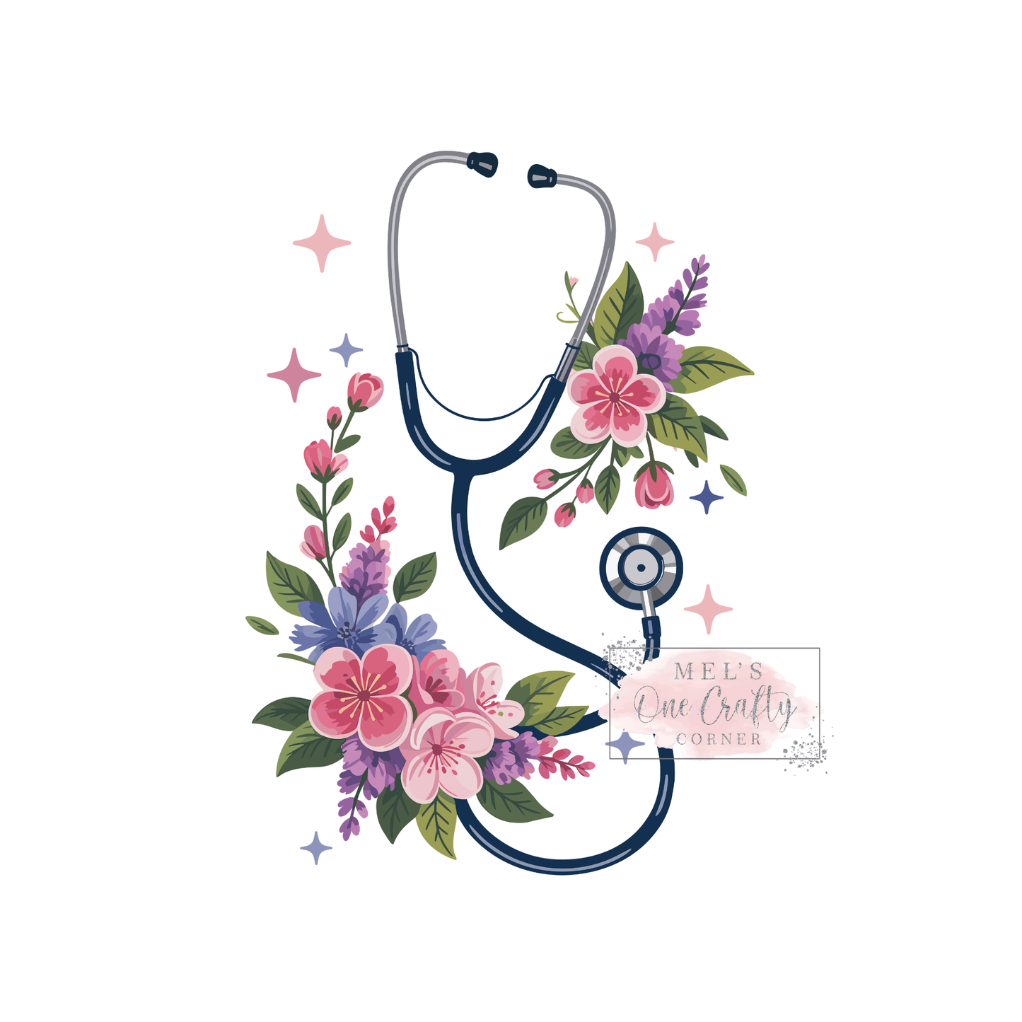 Nurse Stethoscope - DTF Transfer
