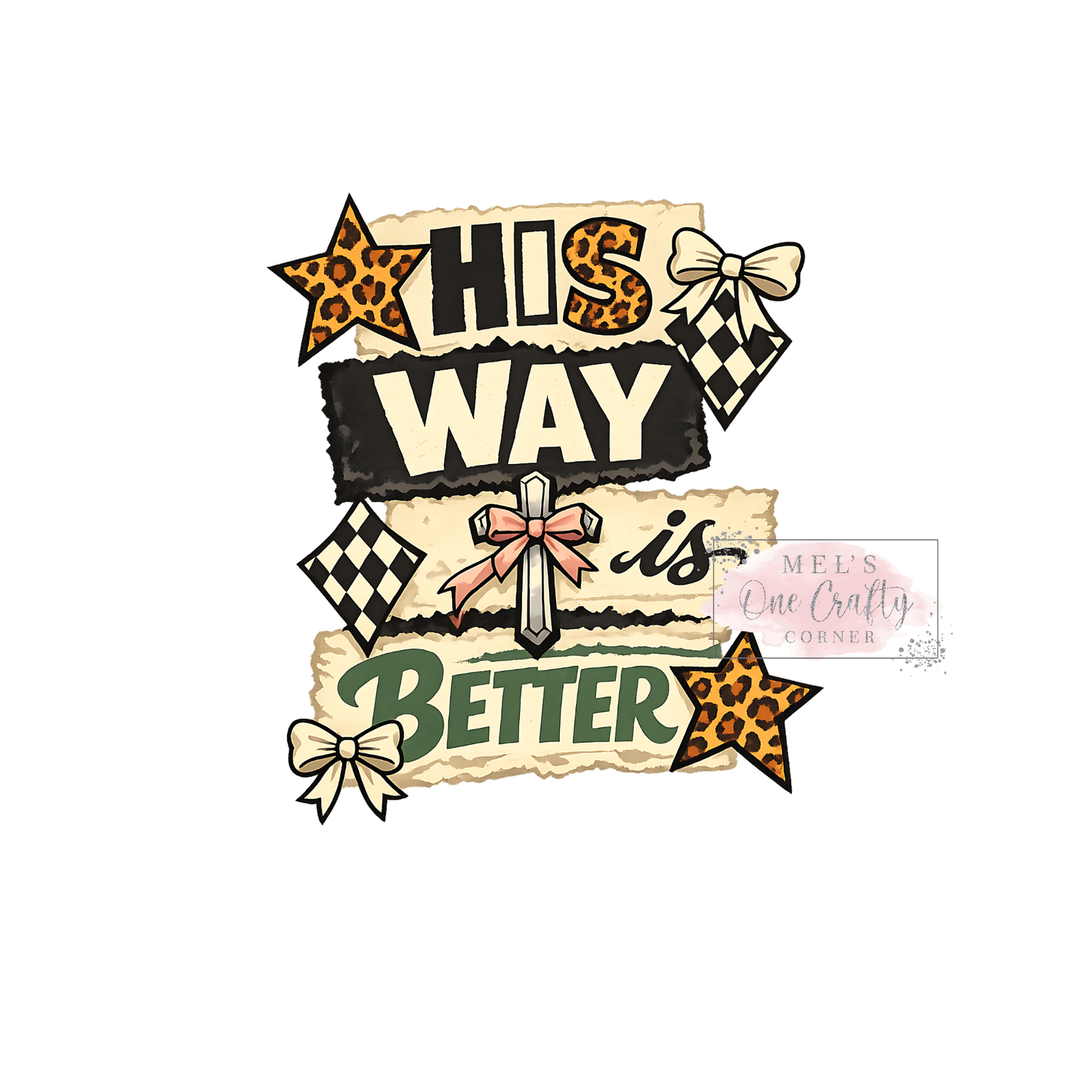 Preppy His Way is Better - DTF Transfer