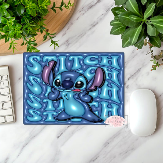 Blue Baby Mouse Pad