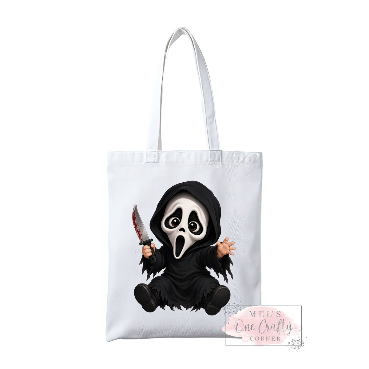 Baby Ghostface Tote Bag