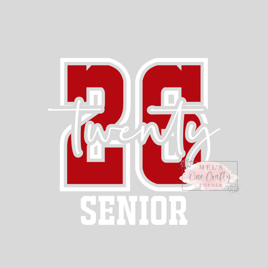 Twenty 26 Senior - DTF Transfer