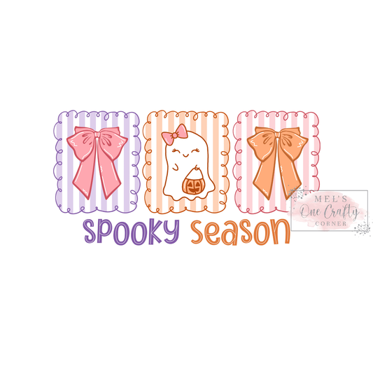 Preppy Spooky Season - DTF Transfer