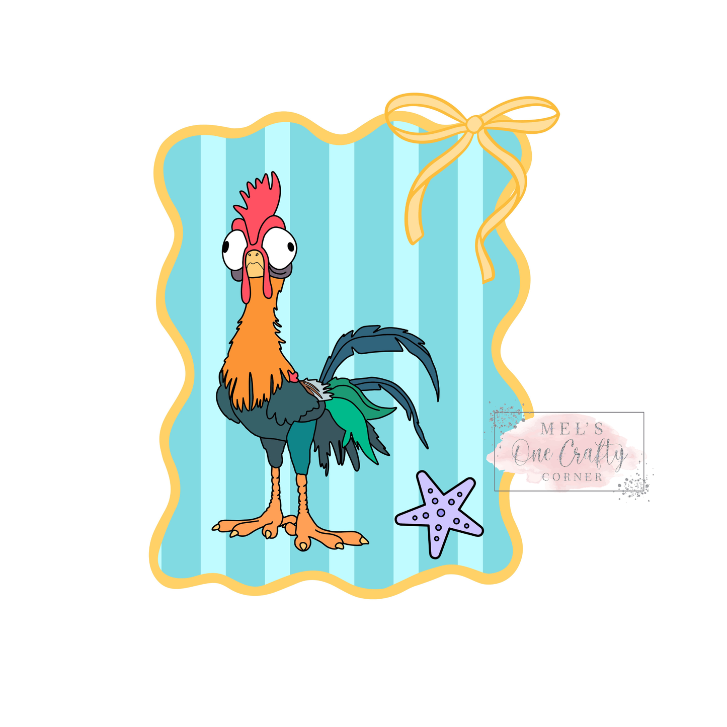 Stripe Hei Hei - DTF Transfer