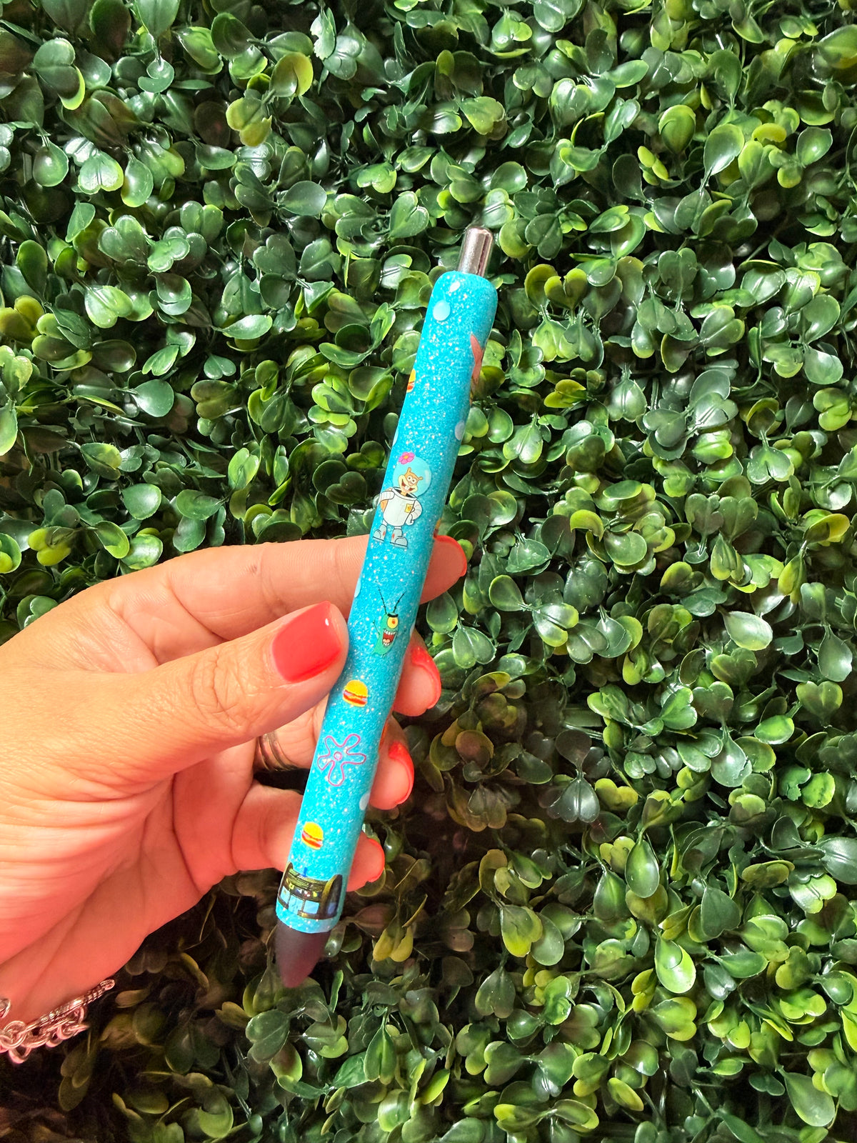 Sponge Bob Glitter Pen