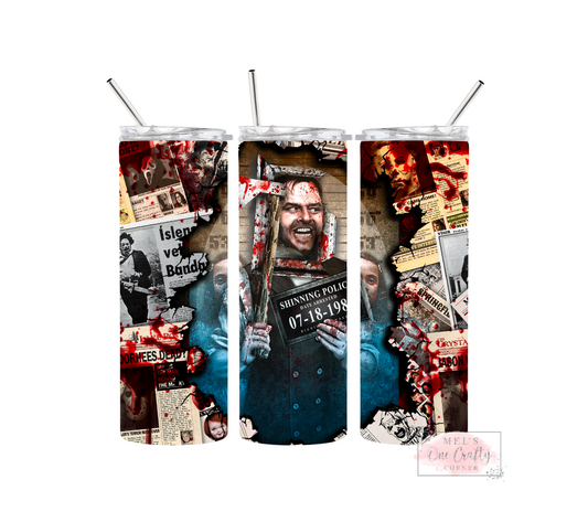 Sublimation Print Tumbler - Nightmare News