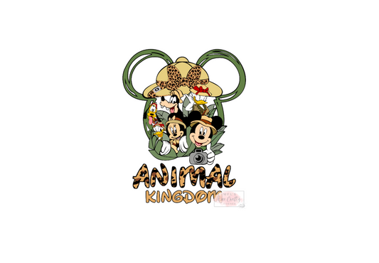 Animal Kingdom (with bow) - HTV Transfer