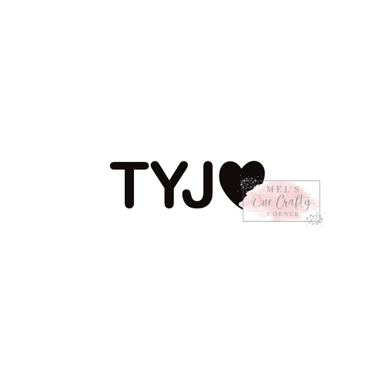 TYJ (black) - DTF Transfer