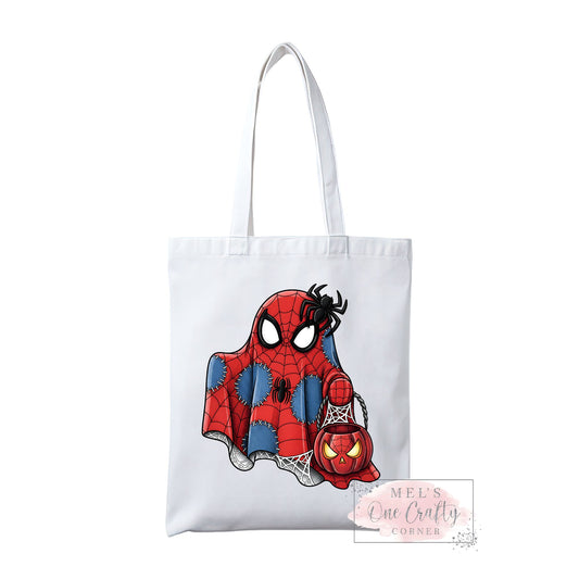 Spider Ghost Tote Bag