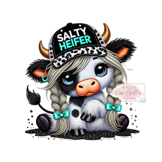 Salty Heifer - DTF Transfer