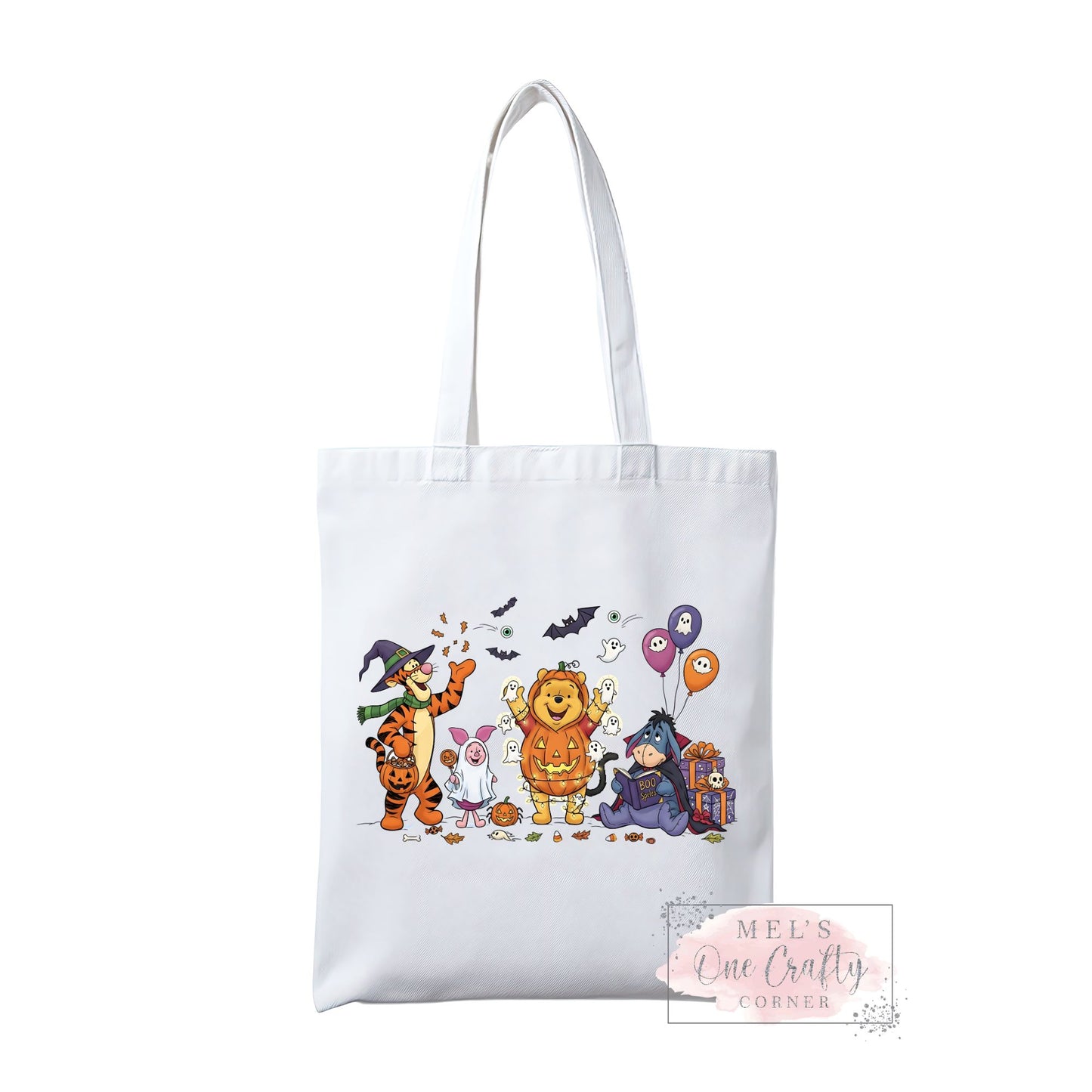 Halloween Pooh Tote Bag