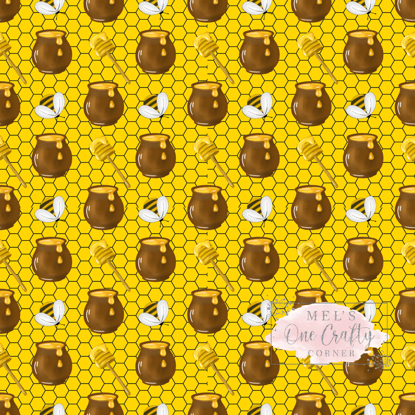 12x12 Vinyl Sheet - Honeycomb