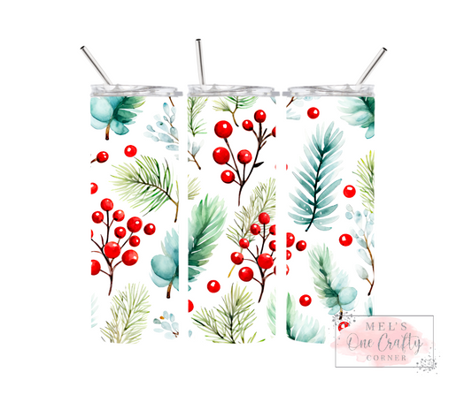 Sublimation Print Tumbler Wrap - Mulberry