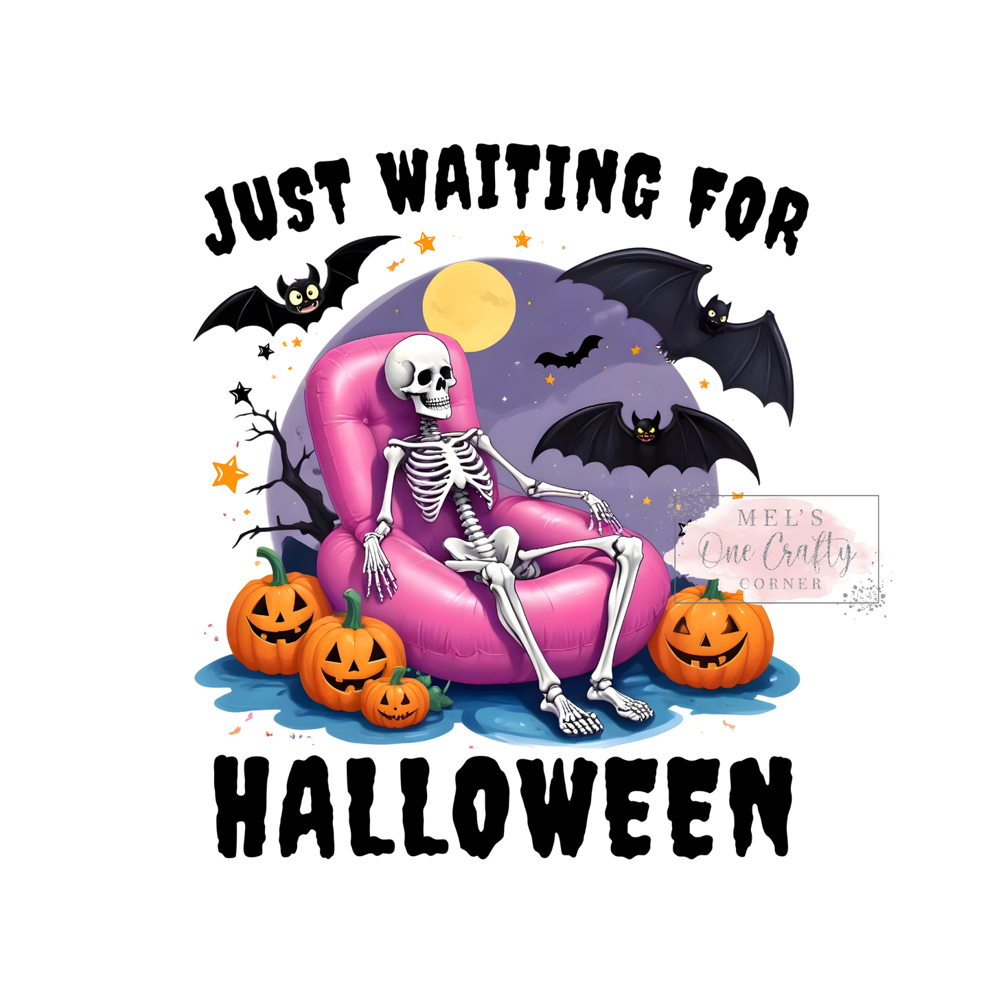 Just Waiting - DTF Transfer