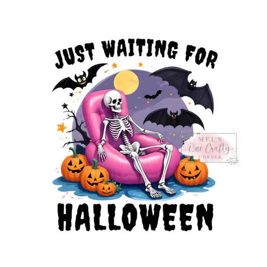 Just Waiting - DTF Transfer