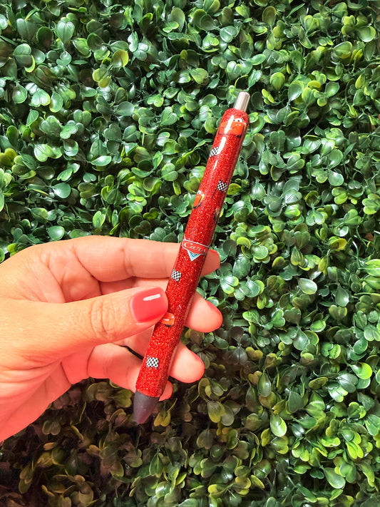 Lighting McQueen Glitter Pen