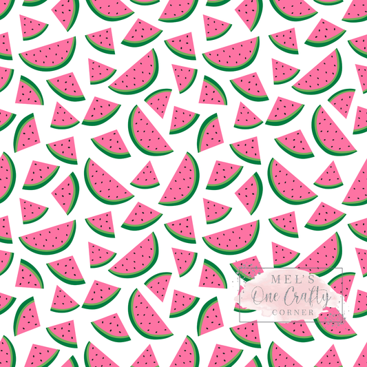 12x12 Vinyl Sheet - Watermelon Slices