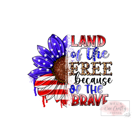 Land of the Free - DTF Transfer