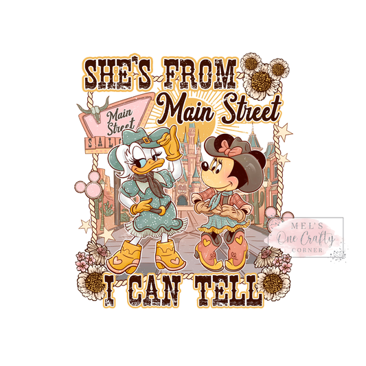 She's From Main Street - DTF Transfer