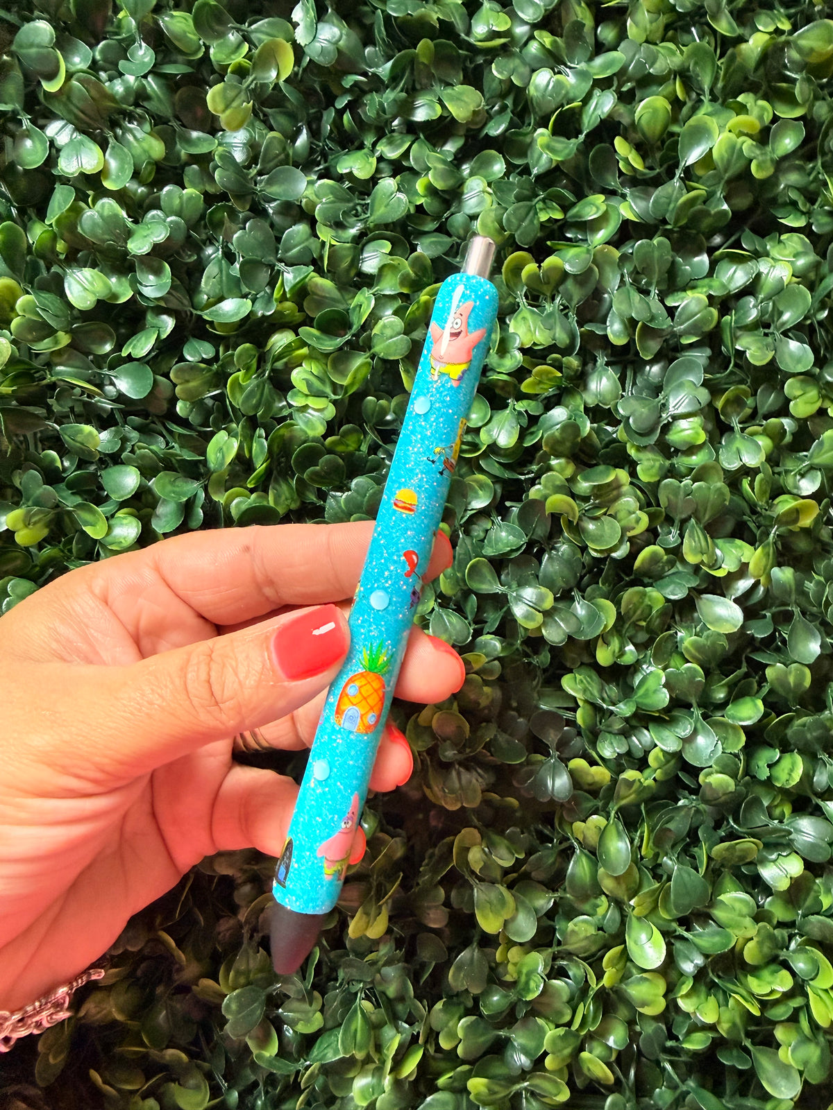 Sponge Bob Glitter Pen