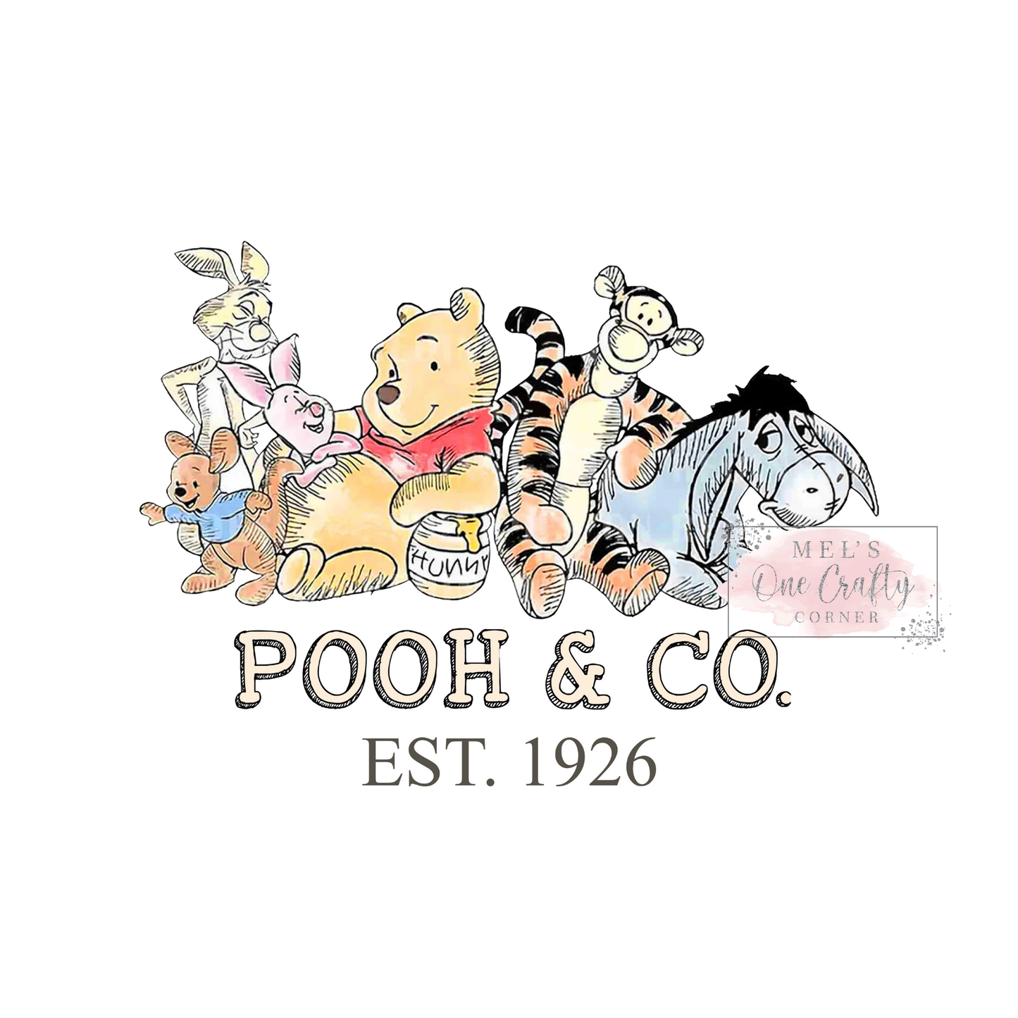Pooh & Co. - DTF Transfer