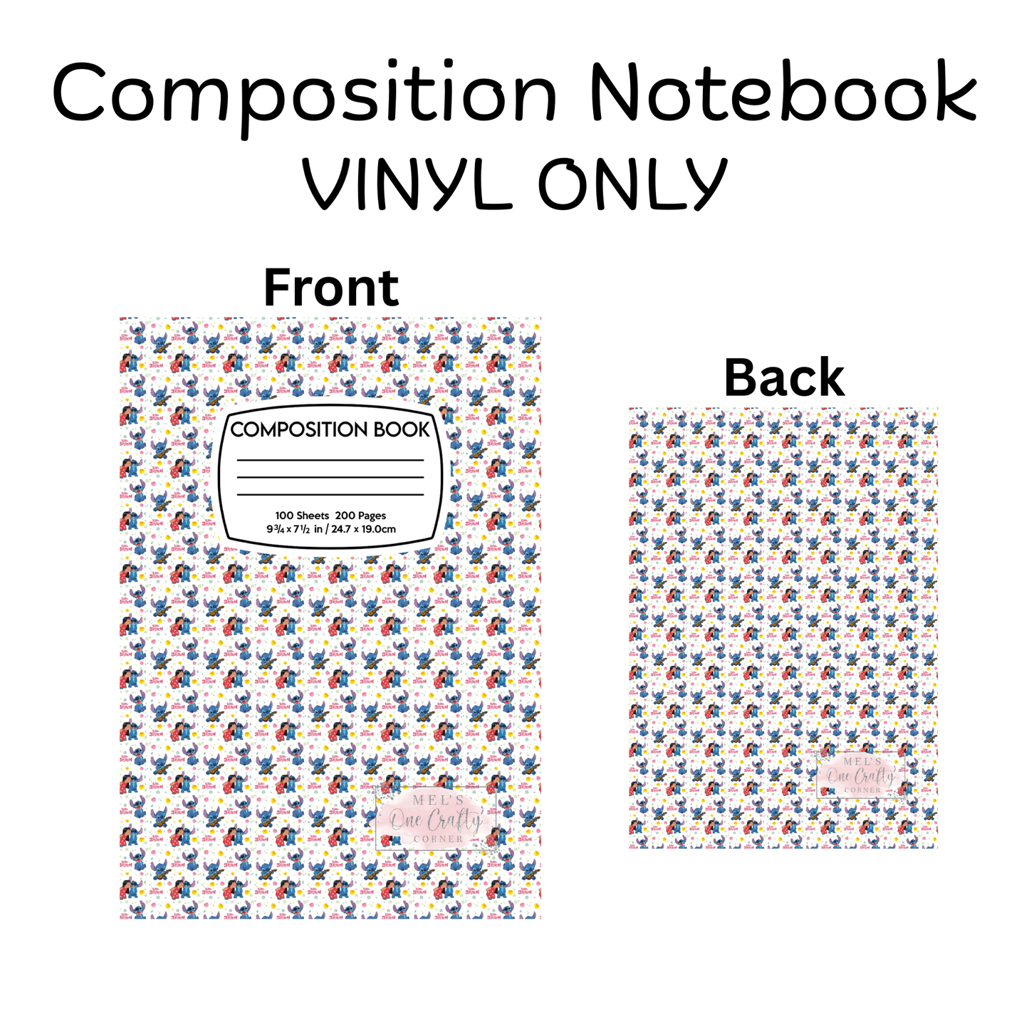 COMPOSITION VINYL - Stitch
