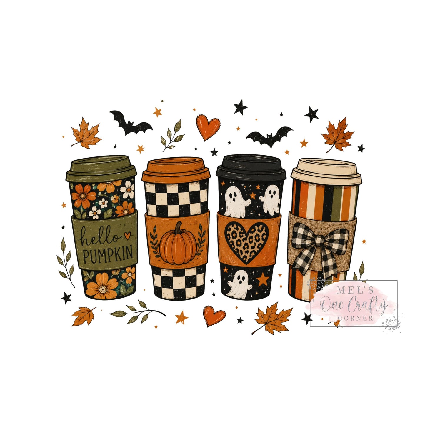 Halloween Coffee - DTF Transfer