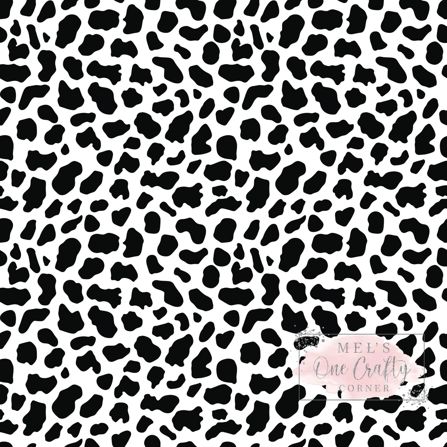 12x12 Vinyl Sheet - Cow